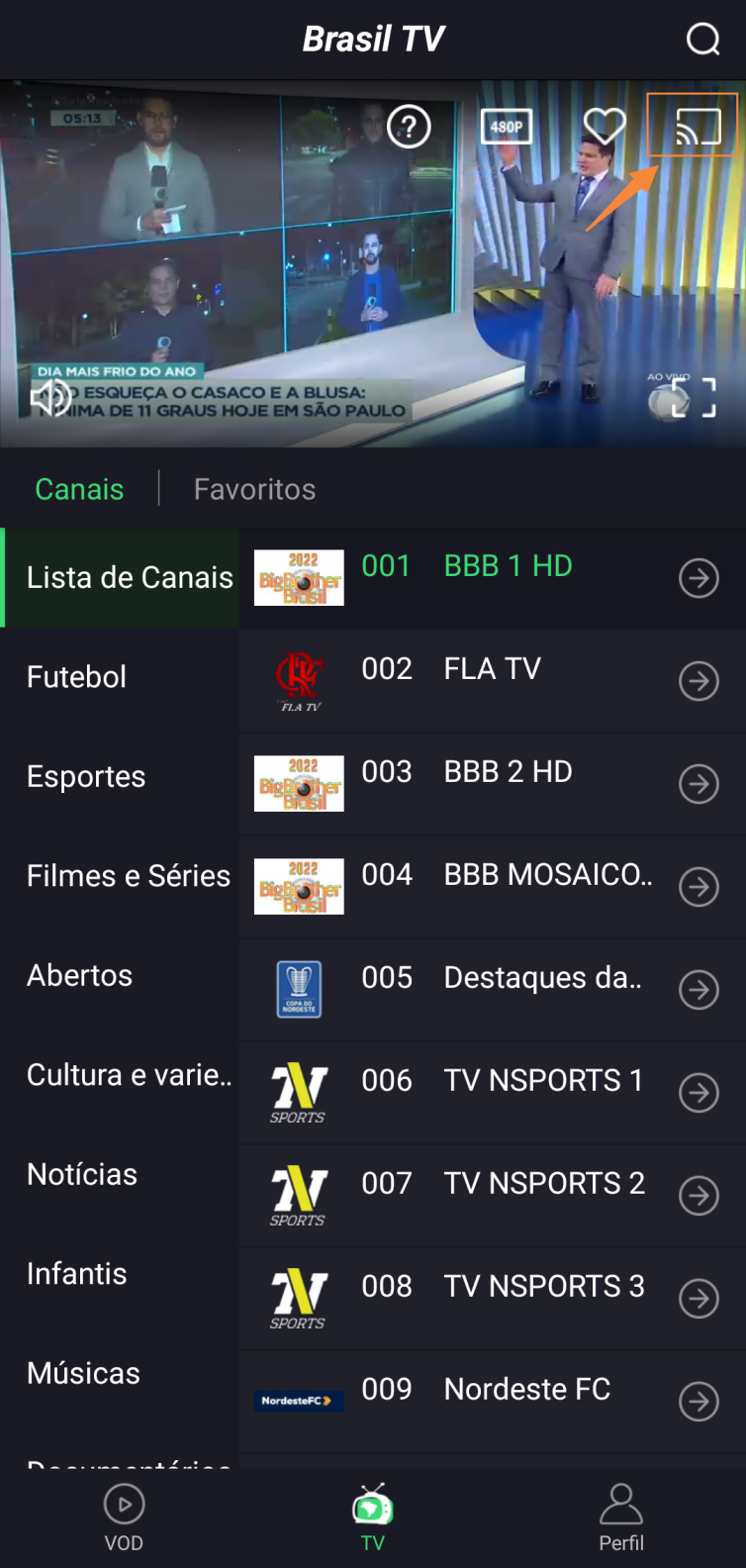 BrasilTV (mobile)